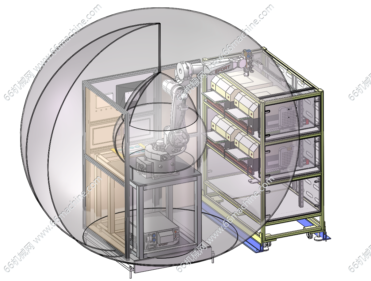 基于机器人的FCT测试工作站