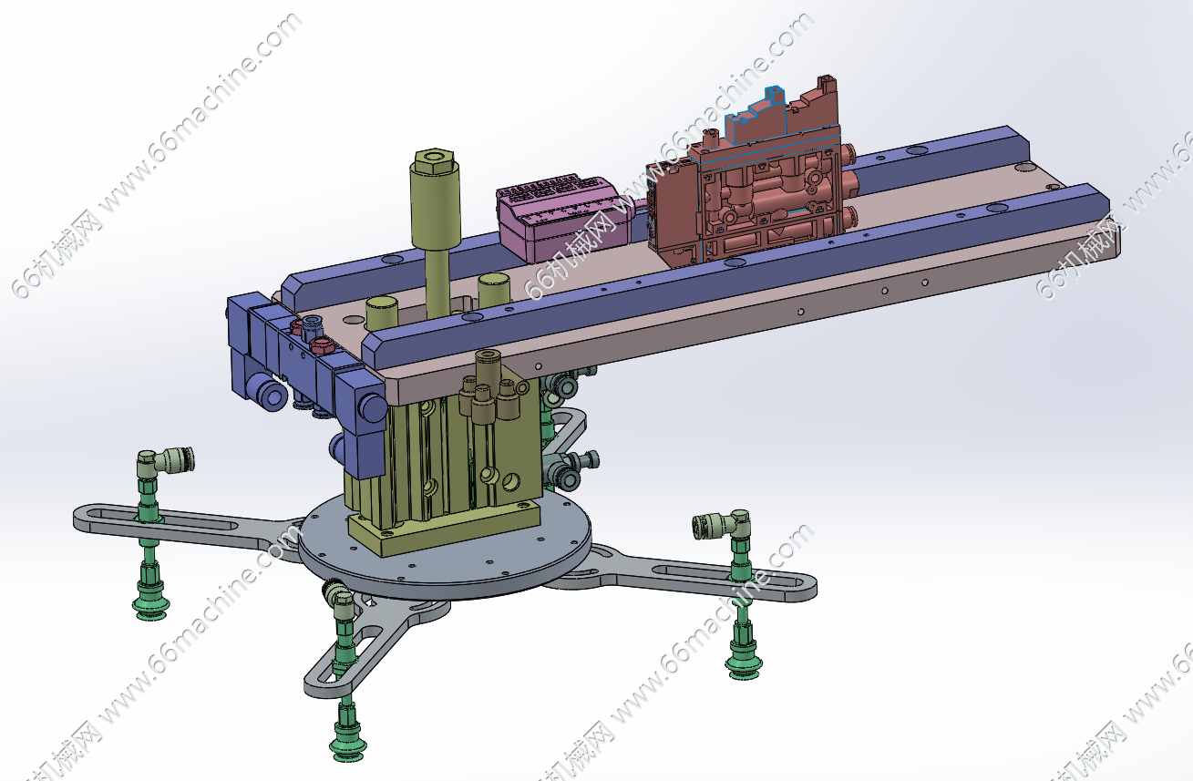 气动吸盘取料模组