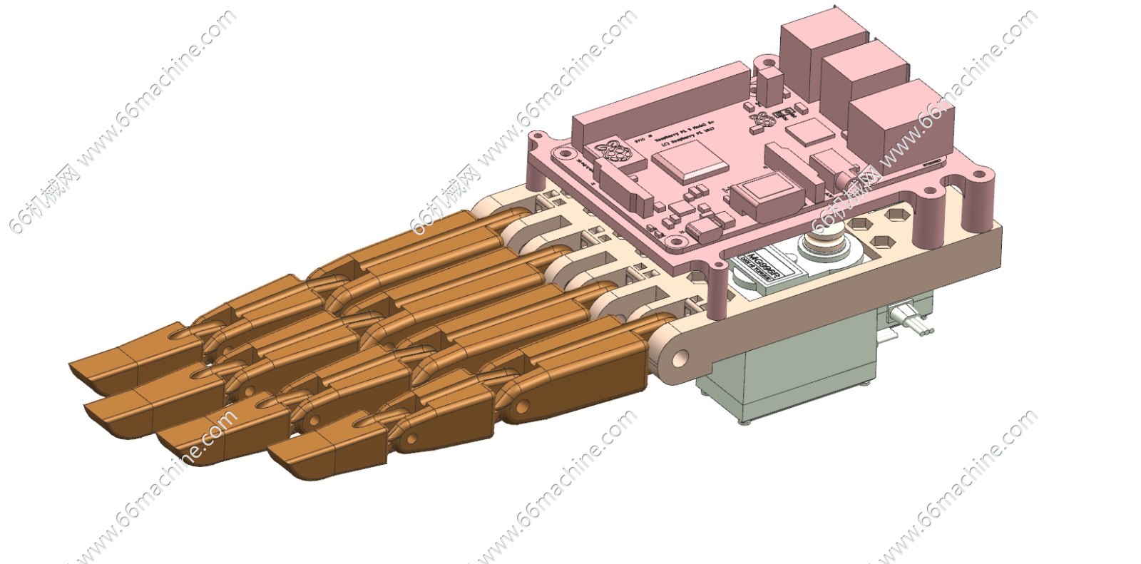 联动手指机械手