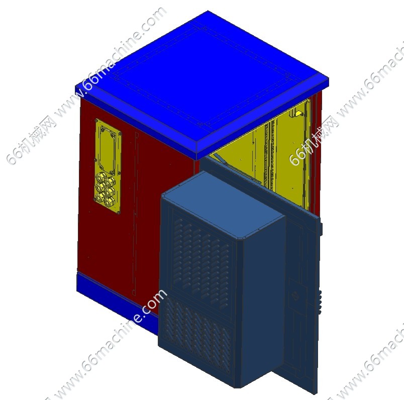 带空调制冷的电控柜