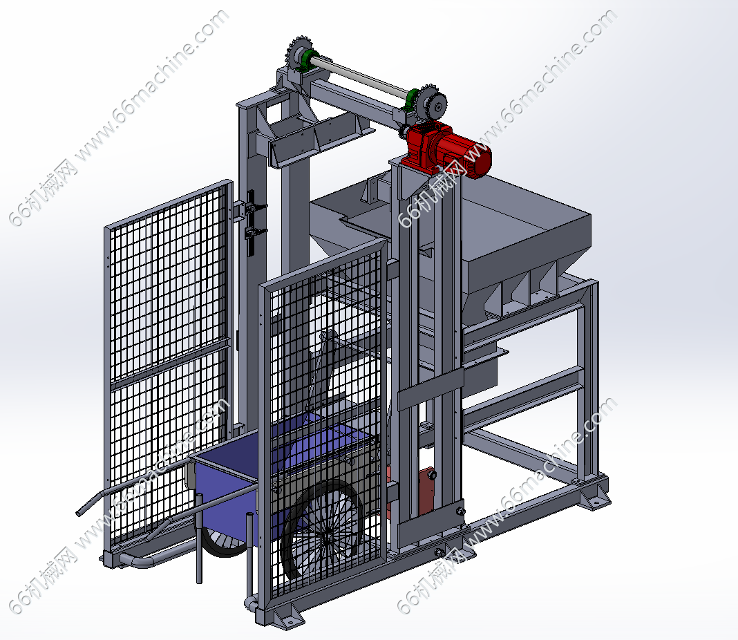 翻斗伺服提升机
