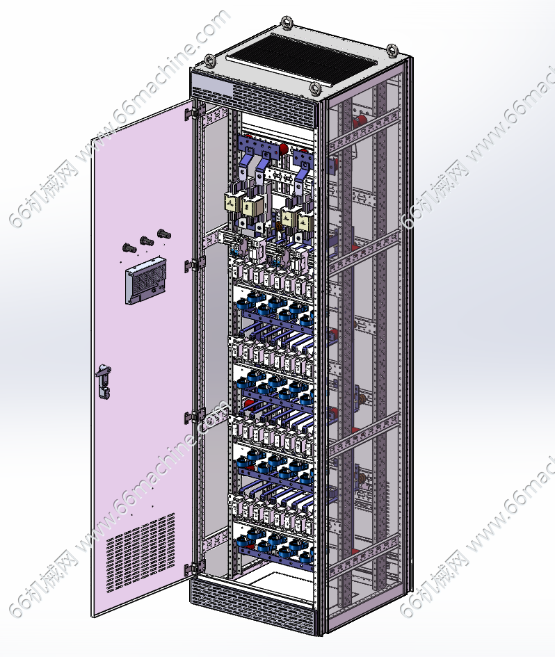 某企业数据中心列头柜（32回路600×600配置熔断器）
