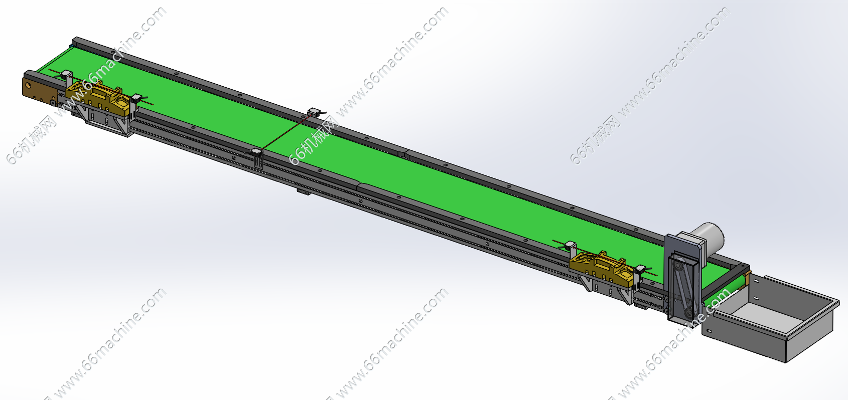 基于铝型材的皮带输送机