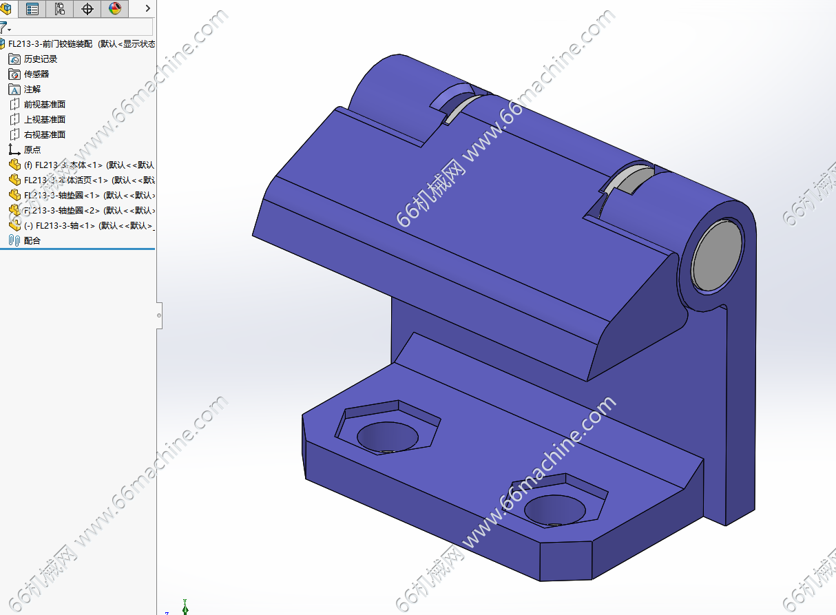 配电柜二代柜铰链FL213-3