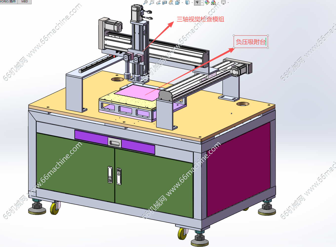 面板、FPC软板吸附式视觉检测机（检查机）