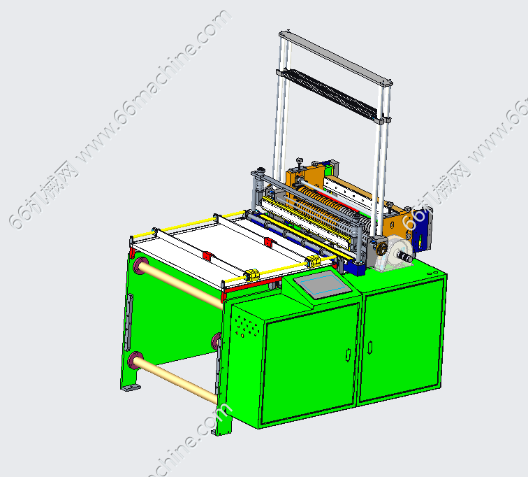 卷料定长横切机