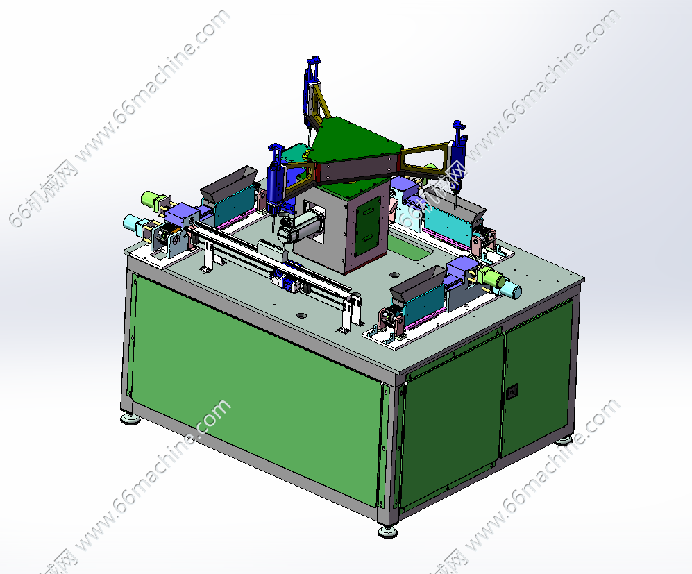 阶梯轴自动化攻丝专机