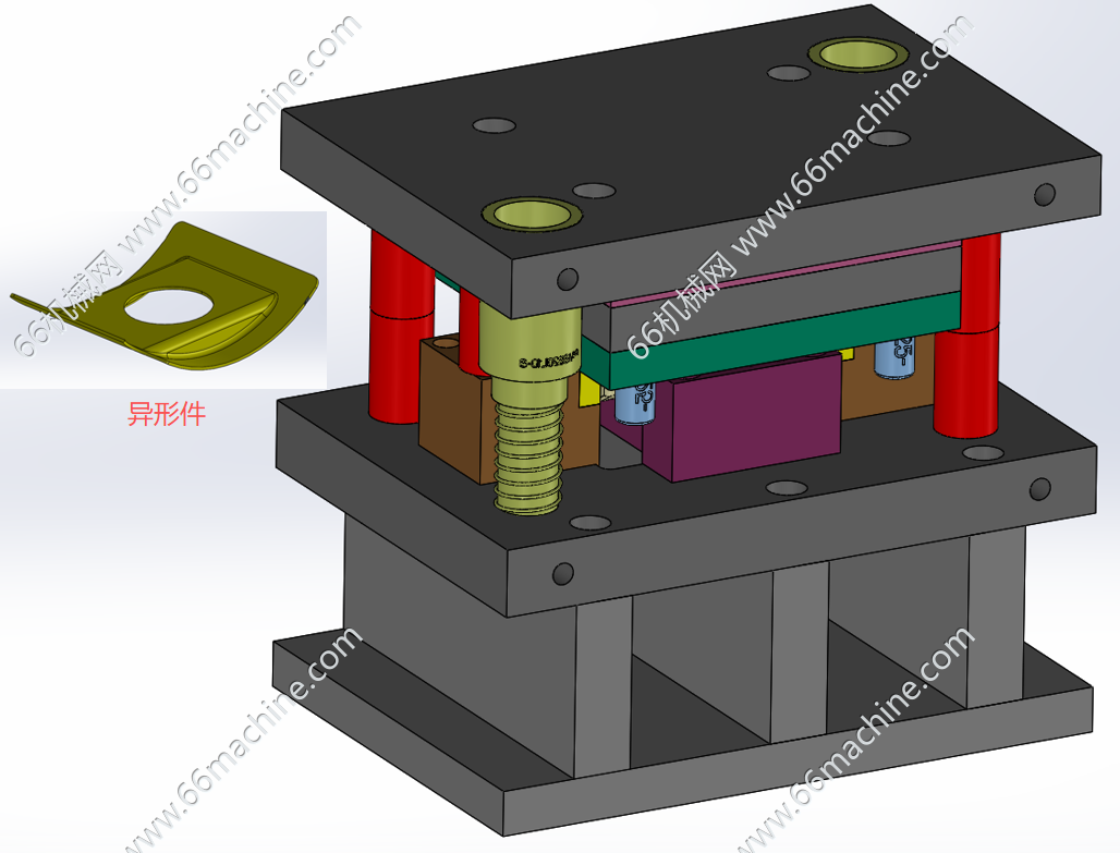 异形件冲压模具