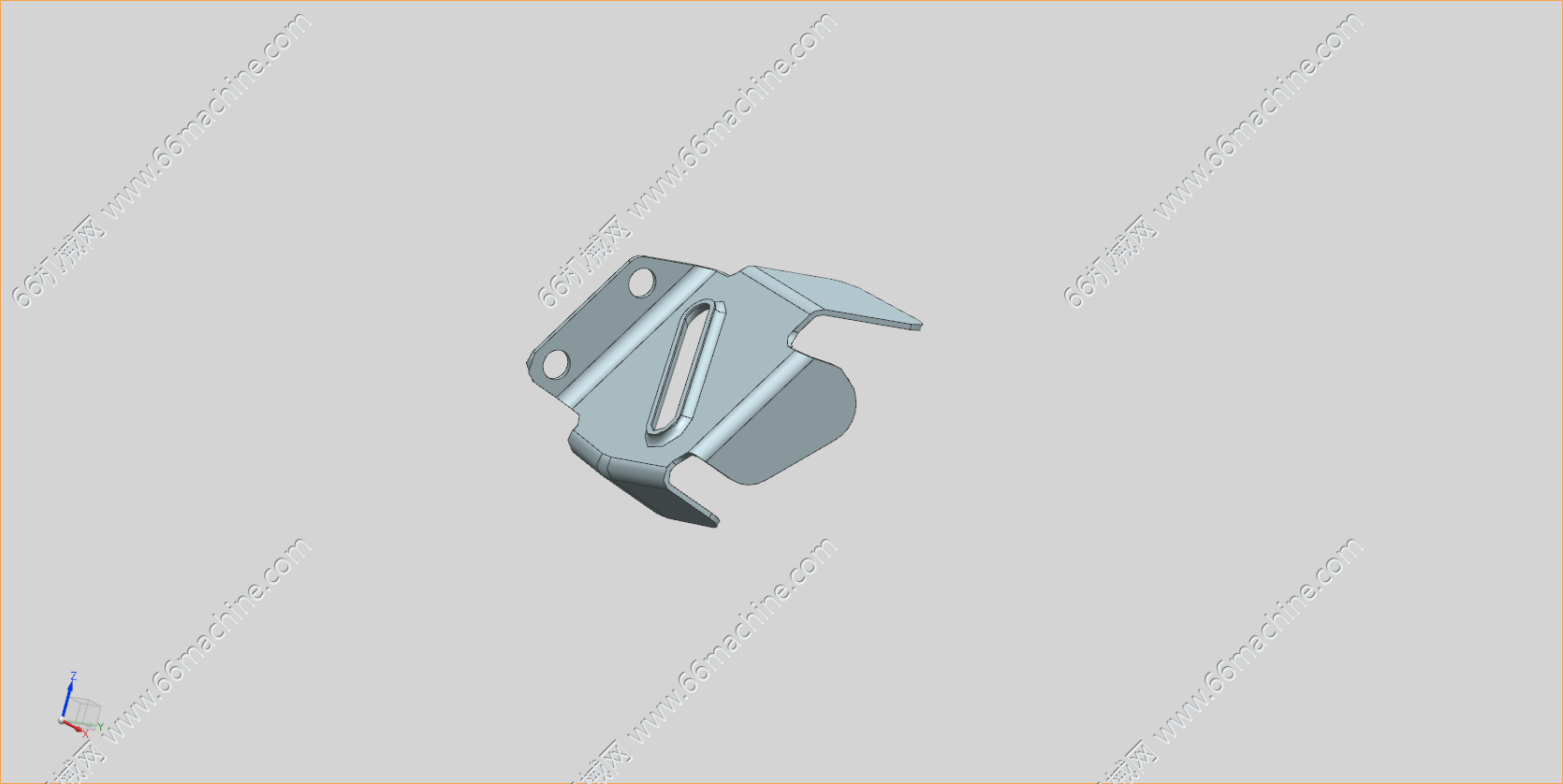 电流控制模块冲压模具