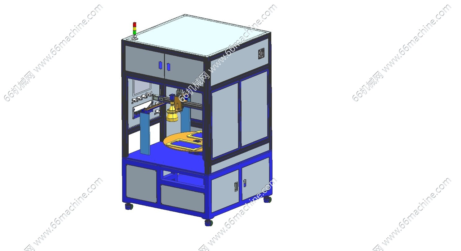 转盘式双工位检测机