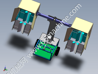 收割机带仿真视频sw18可编辑