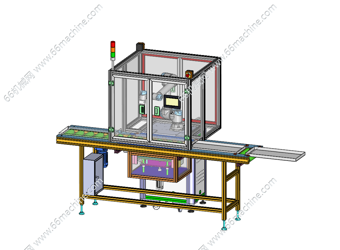 拆内存条自动作业平台