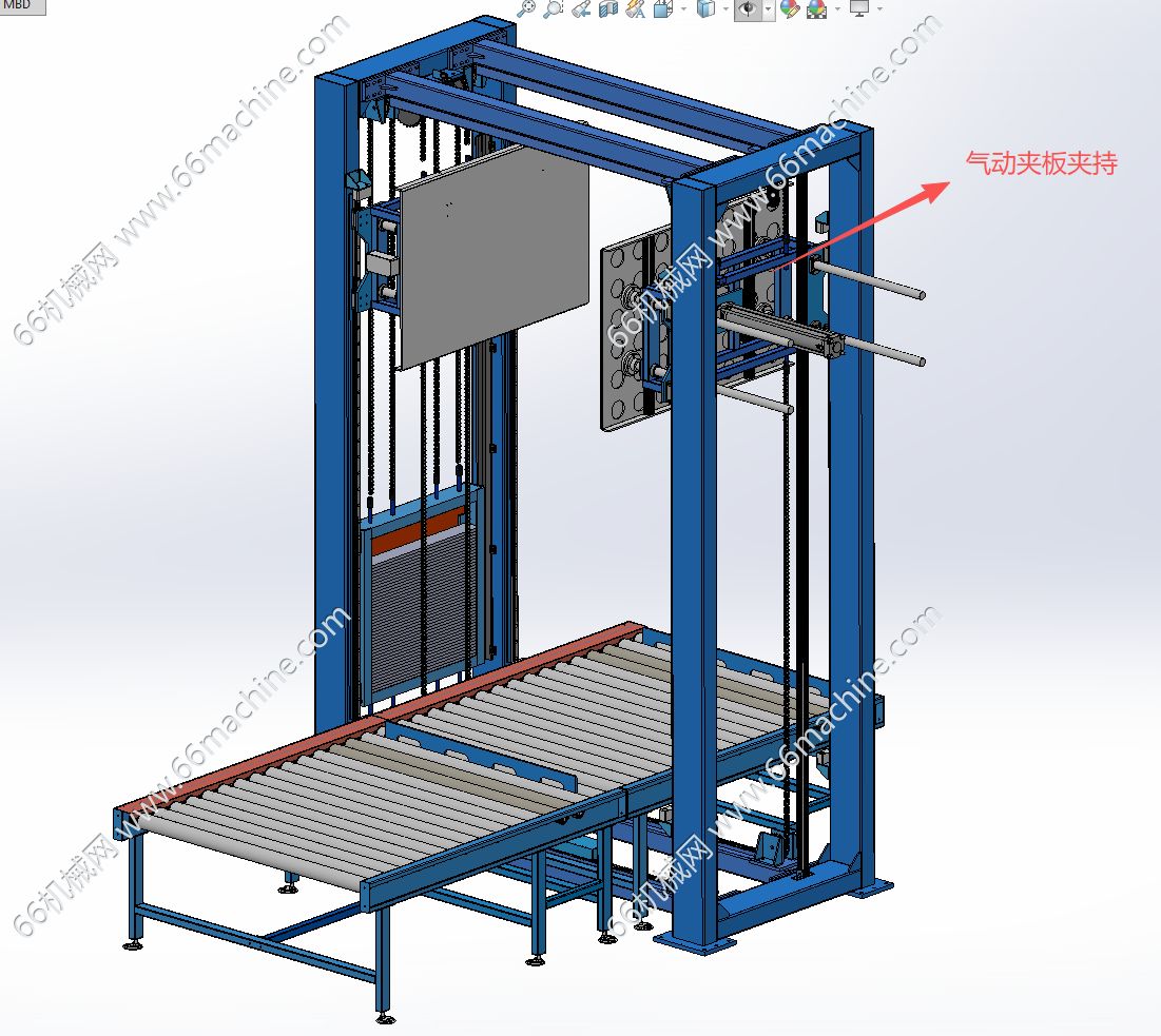 包装箱龙门码垛机