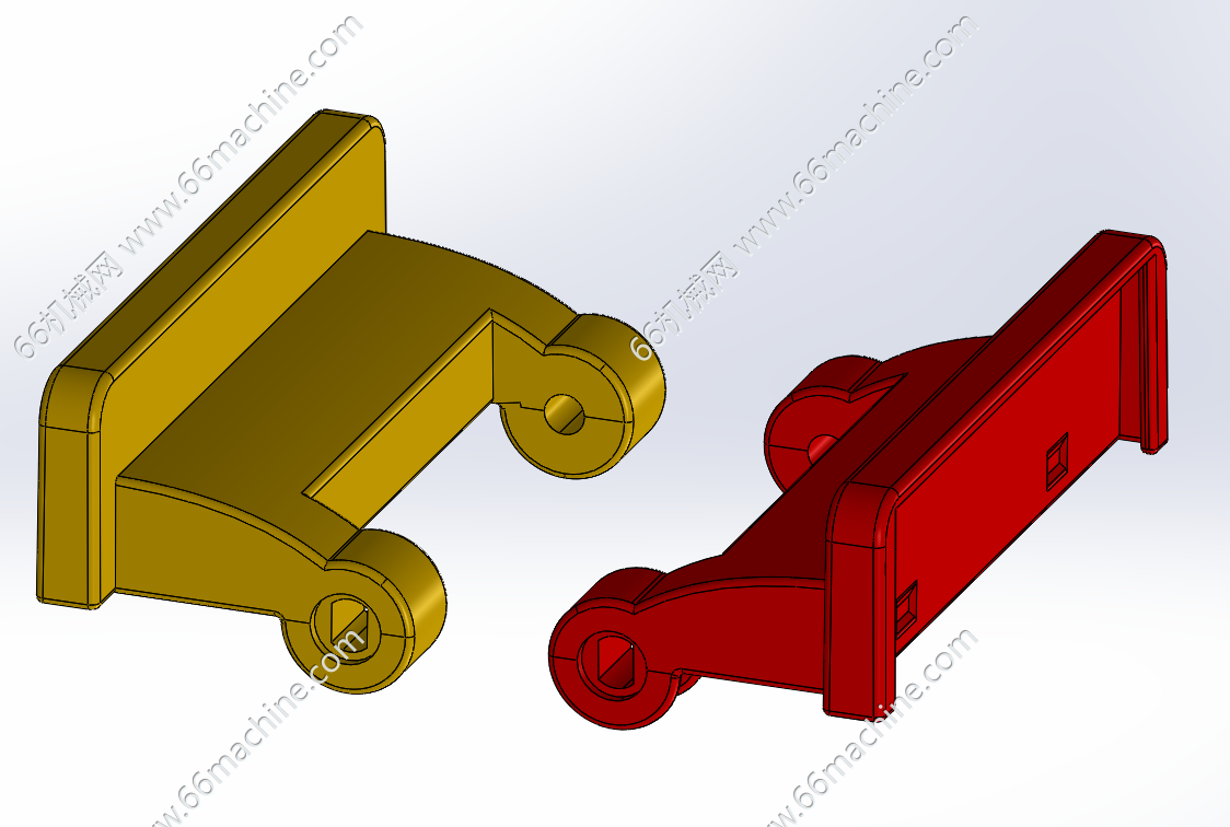 合页（铰链）转臂注塑模具