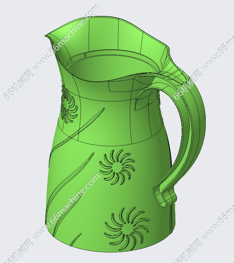 精致水壶注塑模具