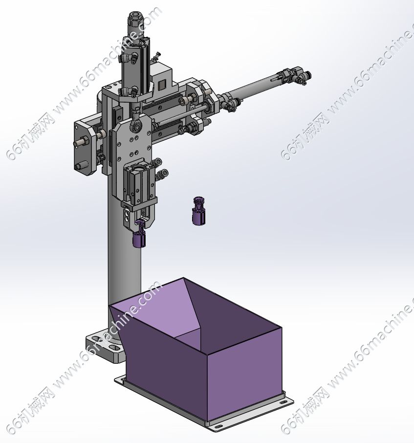 基于硬限位的多位置气动移载机构