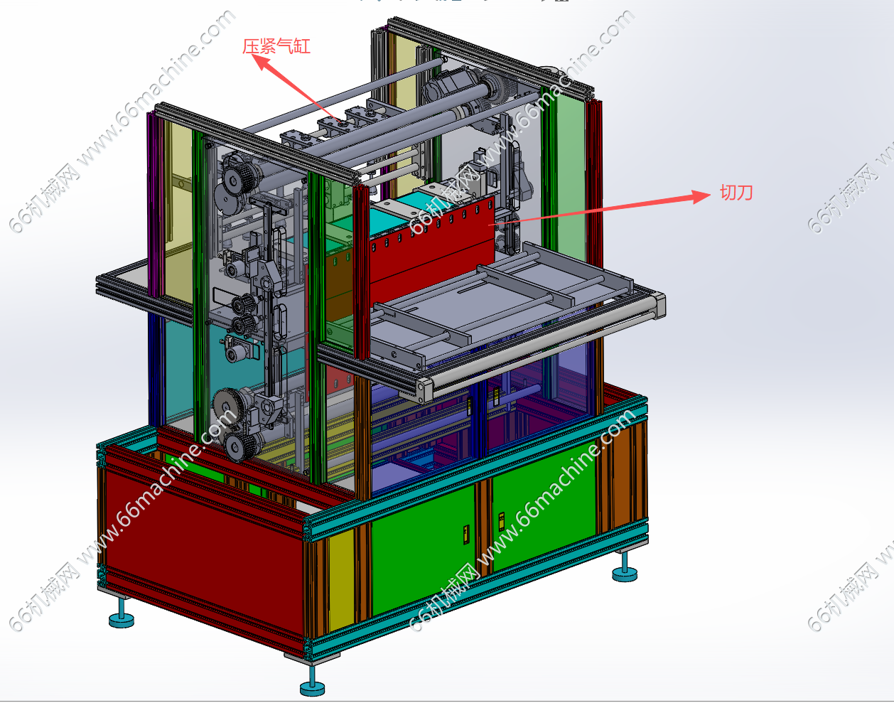 大纸张、纸板切纸机