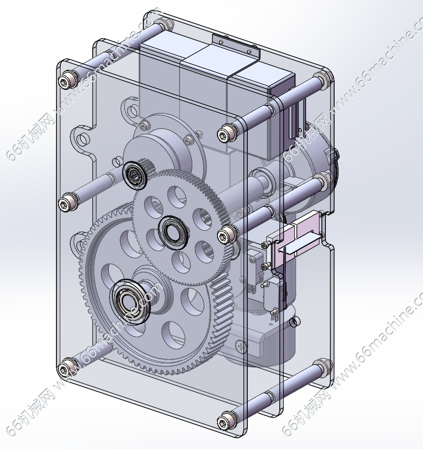 打印纸带传送系统