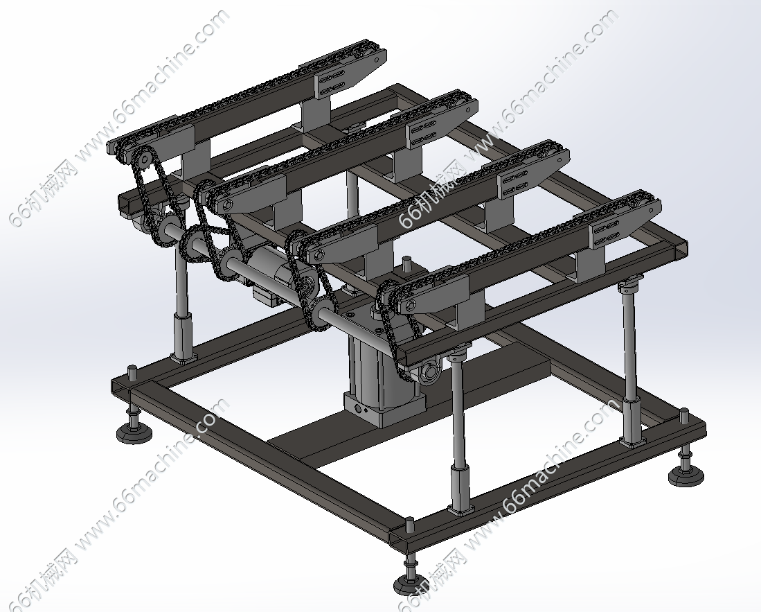 顶升链条输送机构（设备）