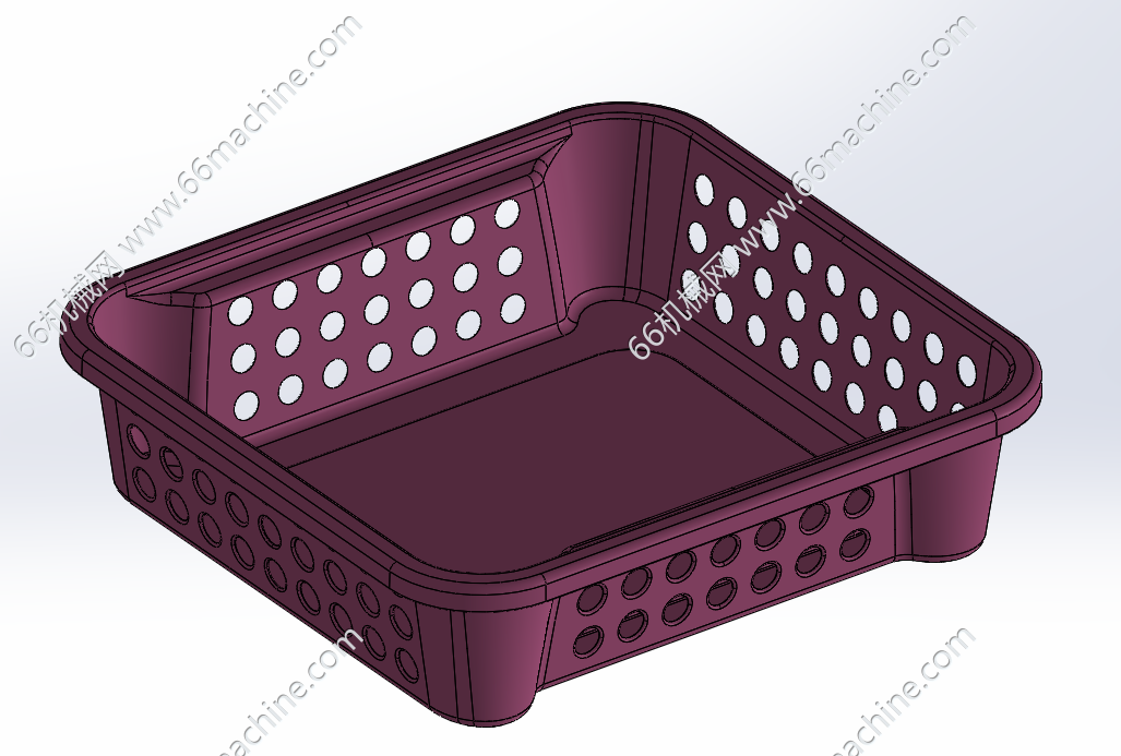 洗菜篮子注塑模具