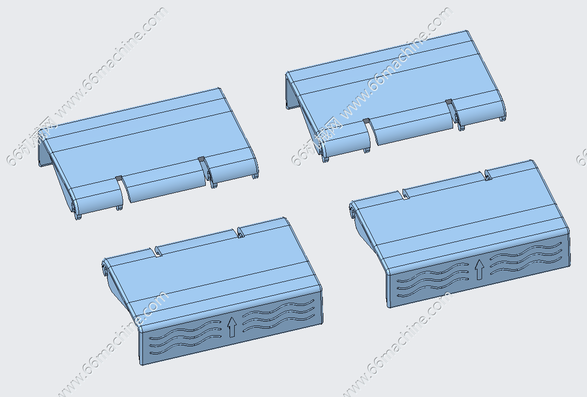 柜子固定扣注塑模具