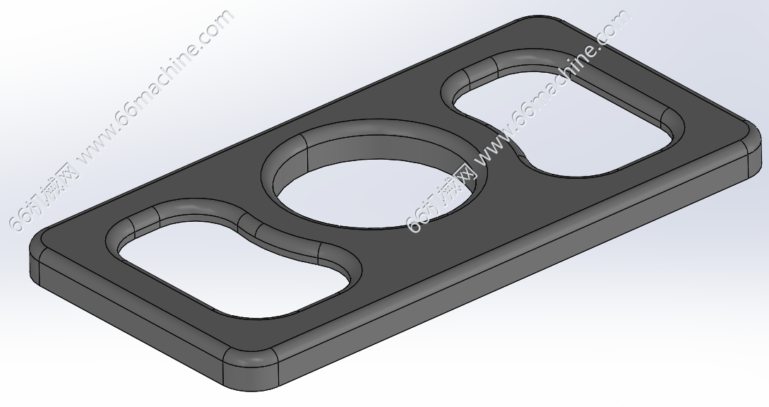 收纳盒盖板冲压模具