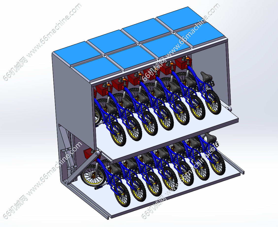 自行车、电动车停车装置（立体车库）