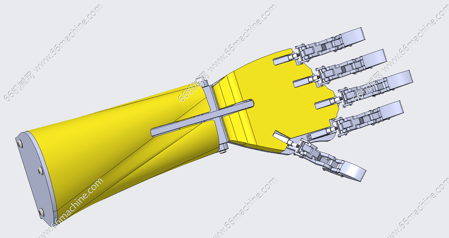 5指柔性仿生机械手