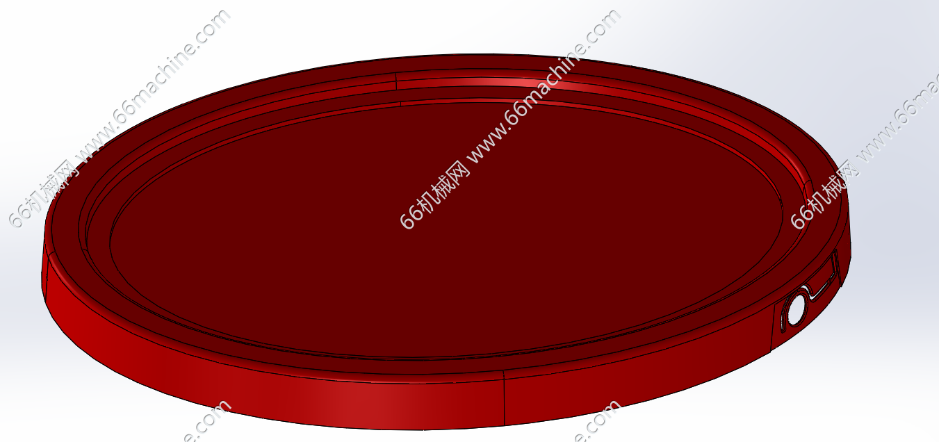 化工桶盖子注塑模具