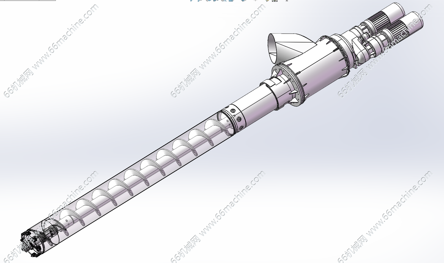 地质钻探扩孔用的螺杆钻具