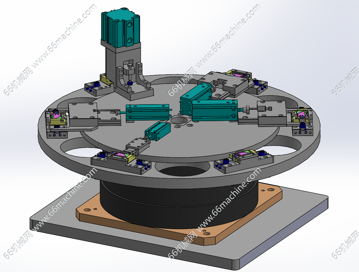 基于DD马达的转盘机构