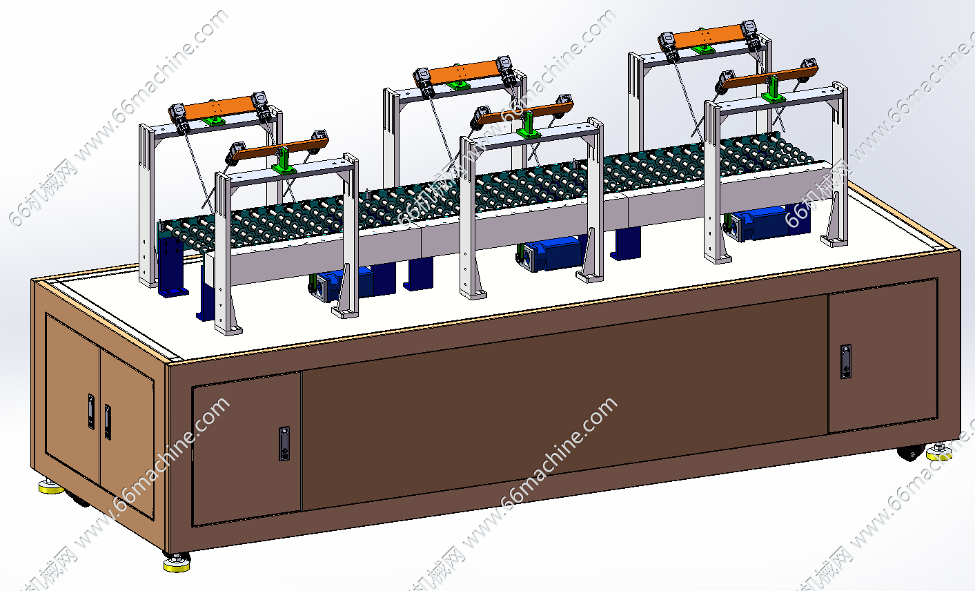 通用型在线式滚轮输送视觉检测机（检查机）