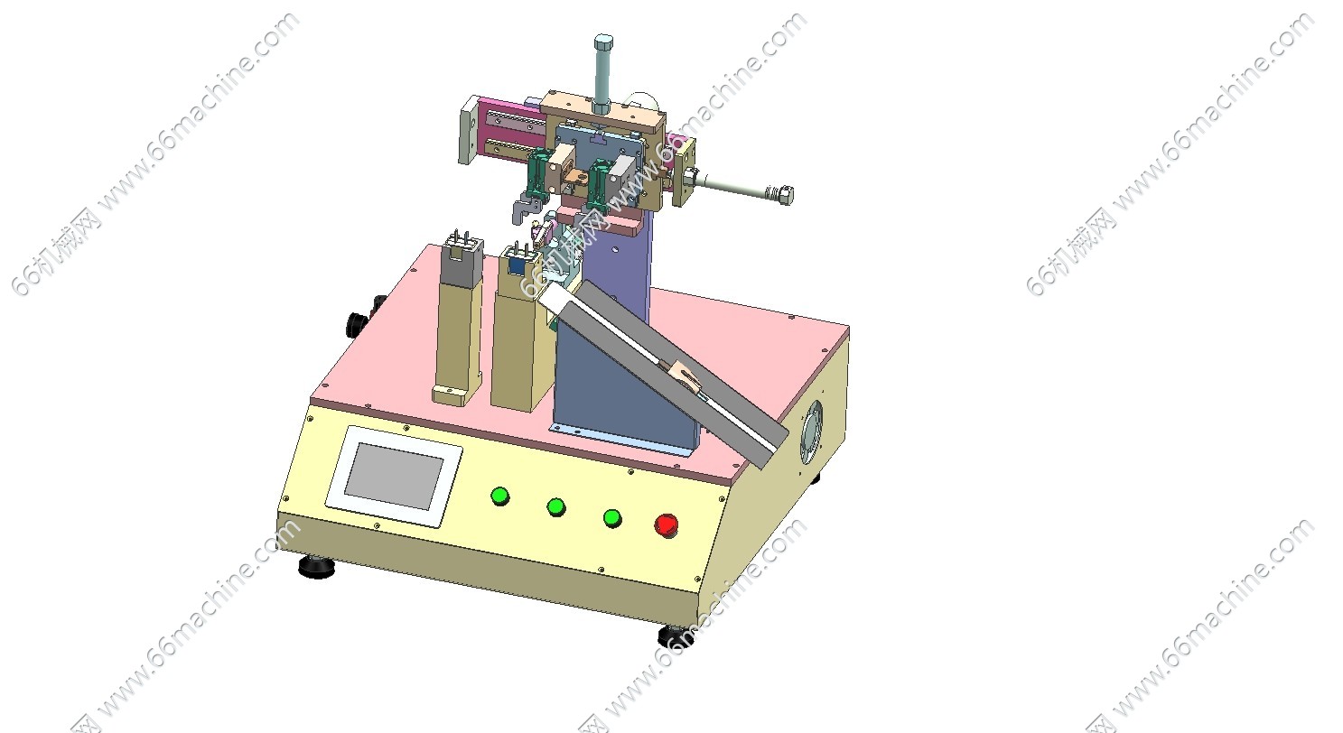 电源插头半自动锁螺丝机