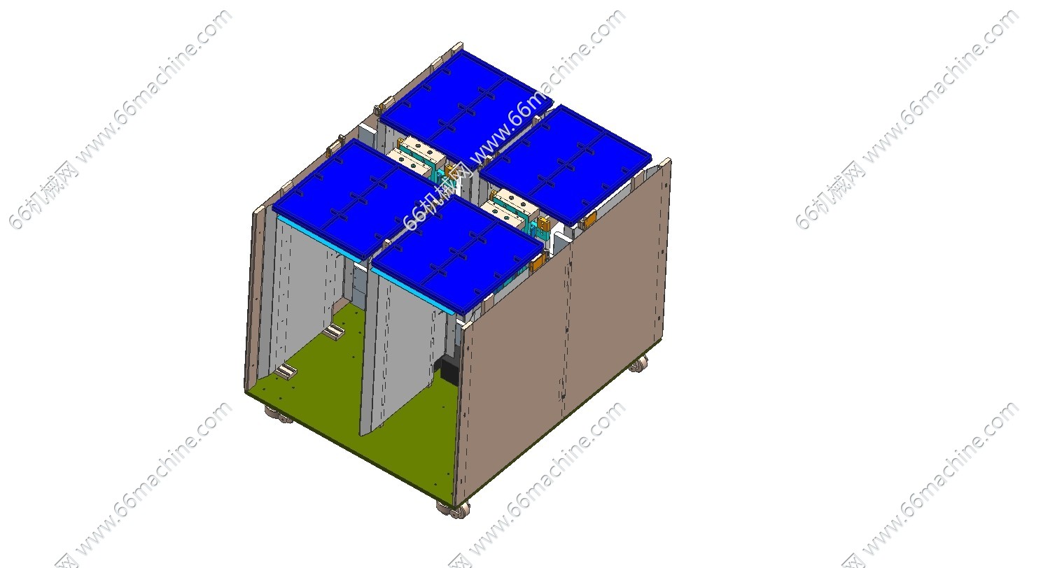 四工位升降料仓