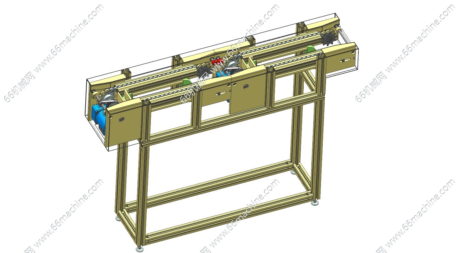 提速分流倍速链线
