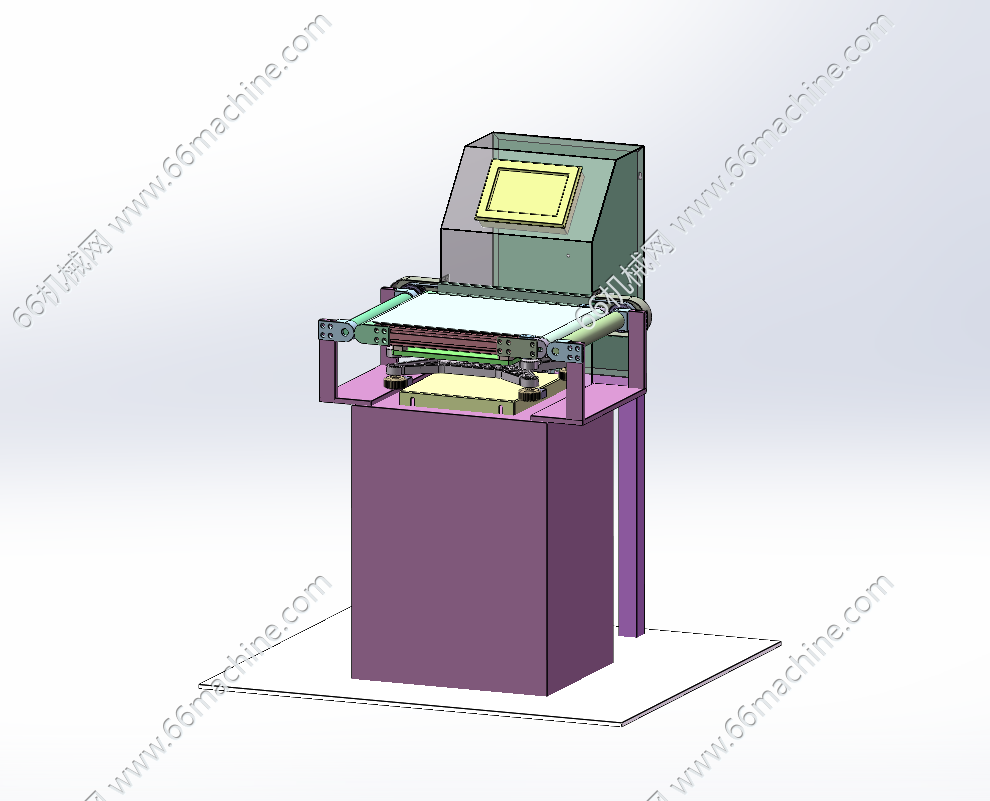 一种在线自动称重检测设备