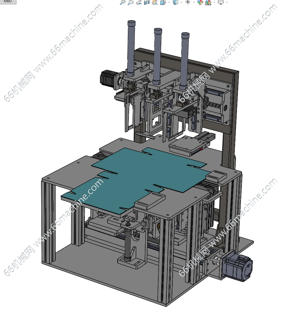 折叠纸盒机构（纸盒成型机）