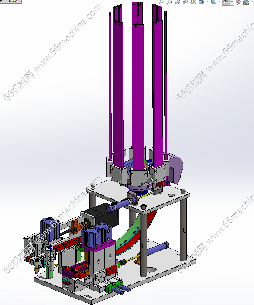 转盘式供料机构