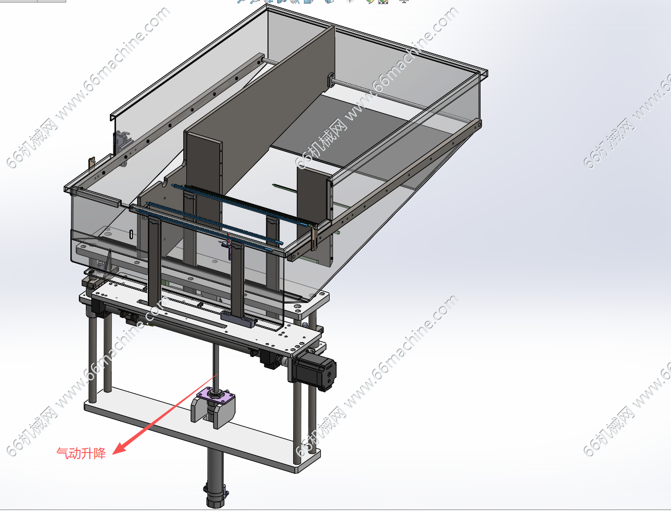 棒料阶梯供料机构