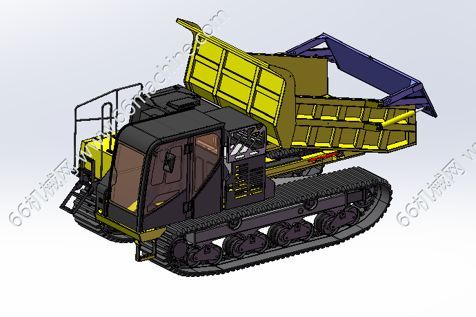 IC70R新型履带自卸运输车