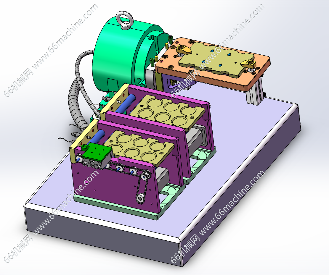 翻转放料（板状料）装置