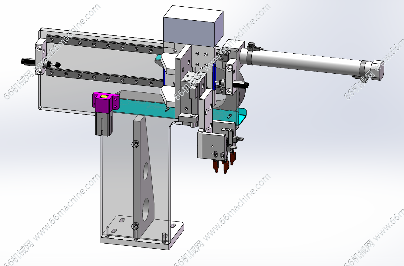双夹爪搬运机械手（夹取移栽机构）