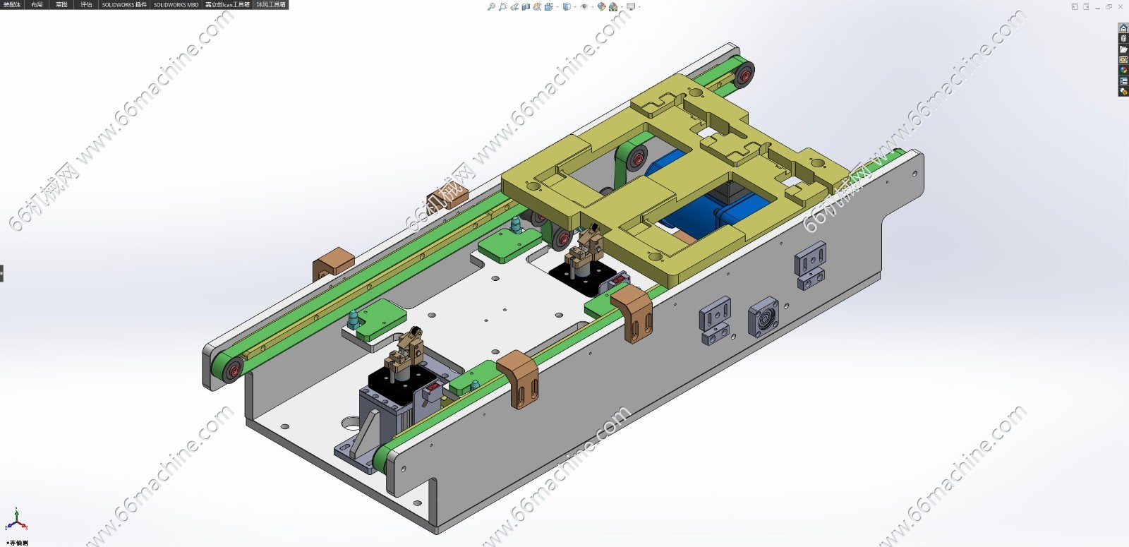双列皮带输送机