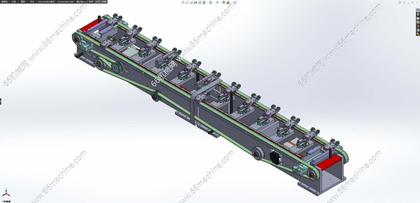环形治具回流输送机