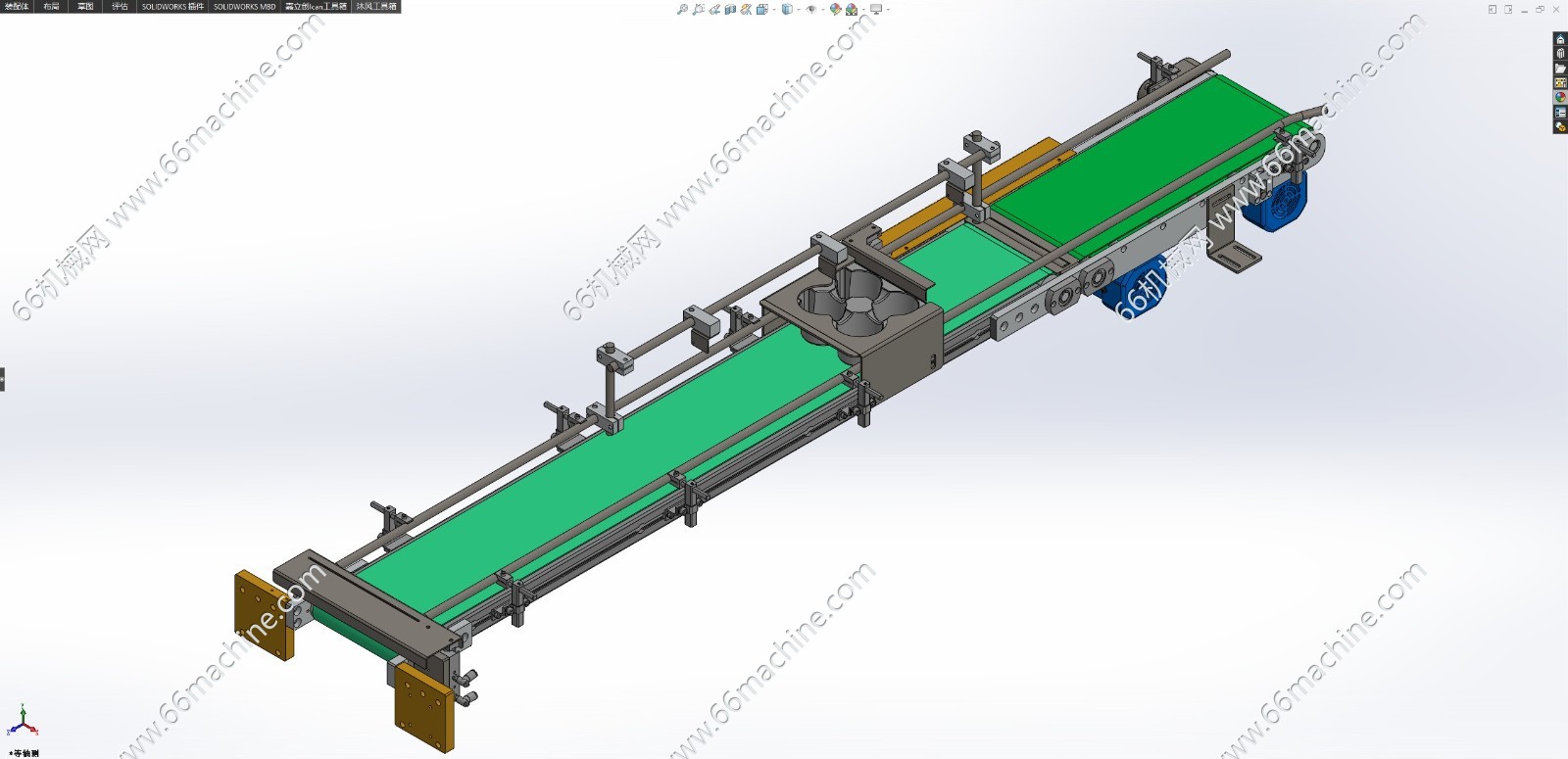 小型皮带输送机
