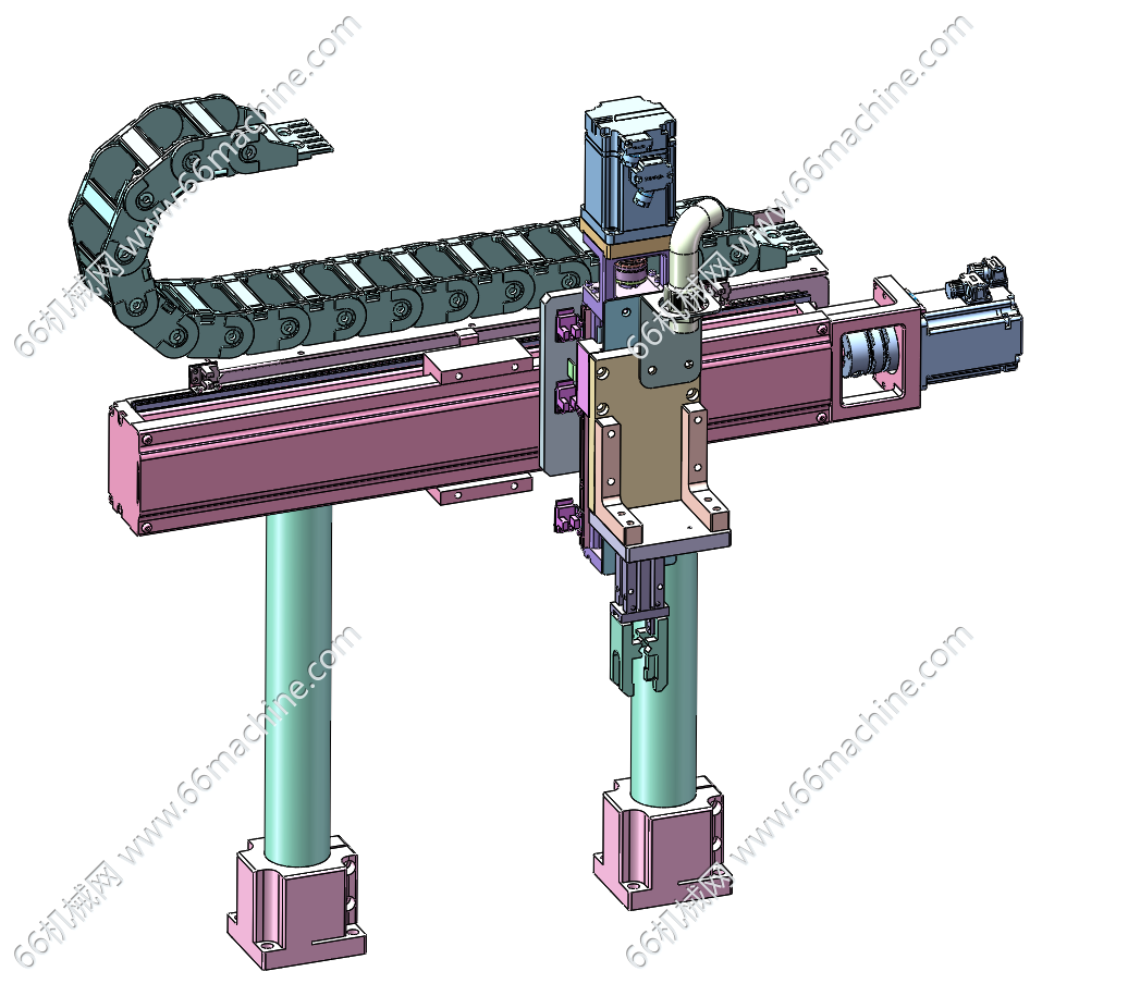 二轴夹取上下料机械手