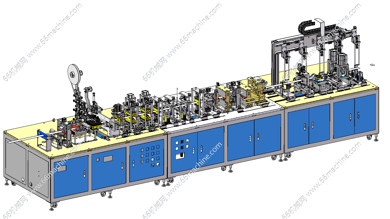 新能源动力电池极耳全自动一体化生产线