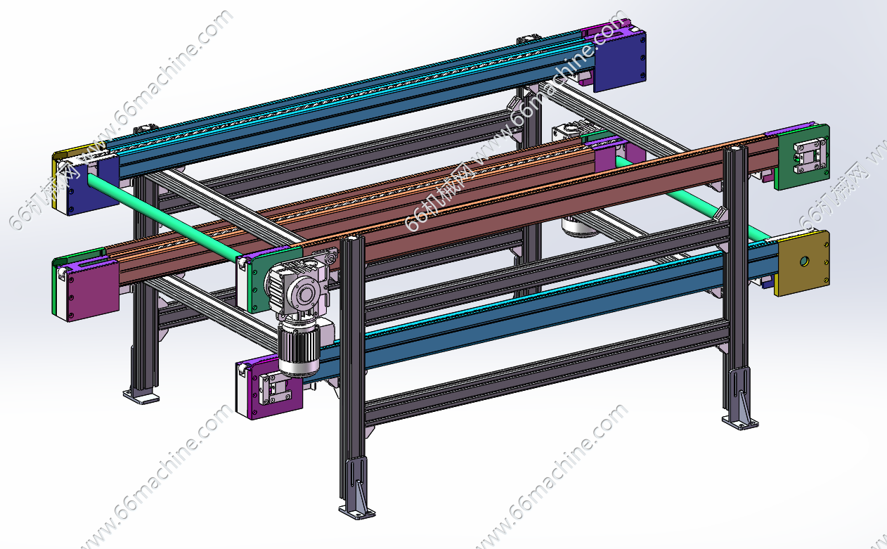 双层倍速链输送线
