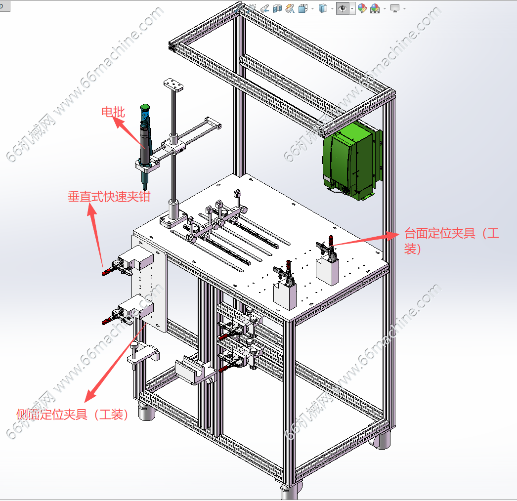 定位工装及锁螺丝工作台