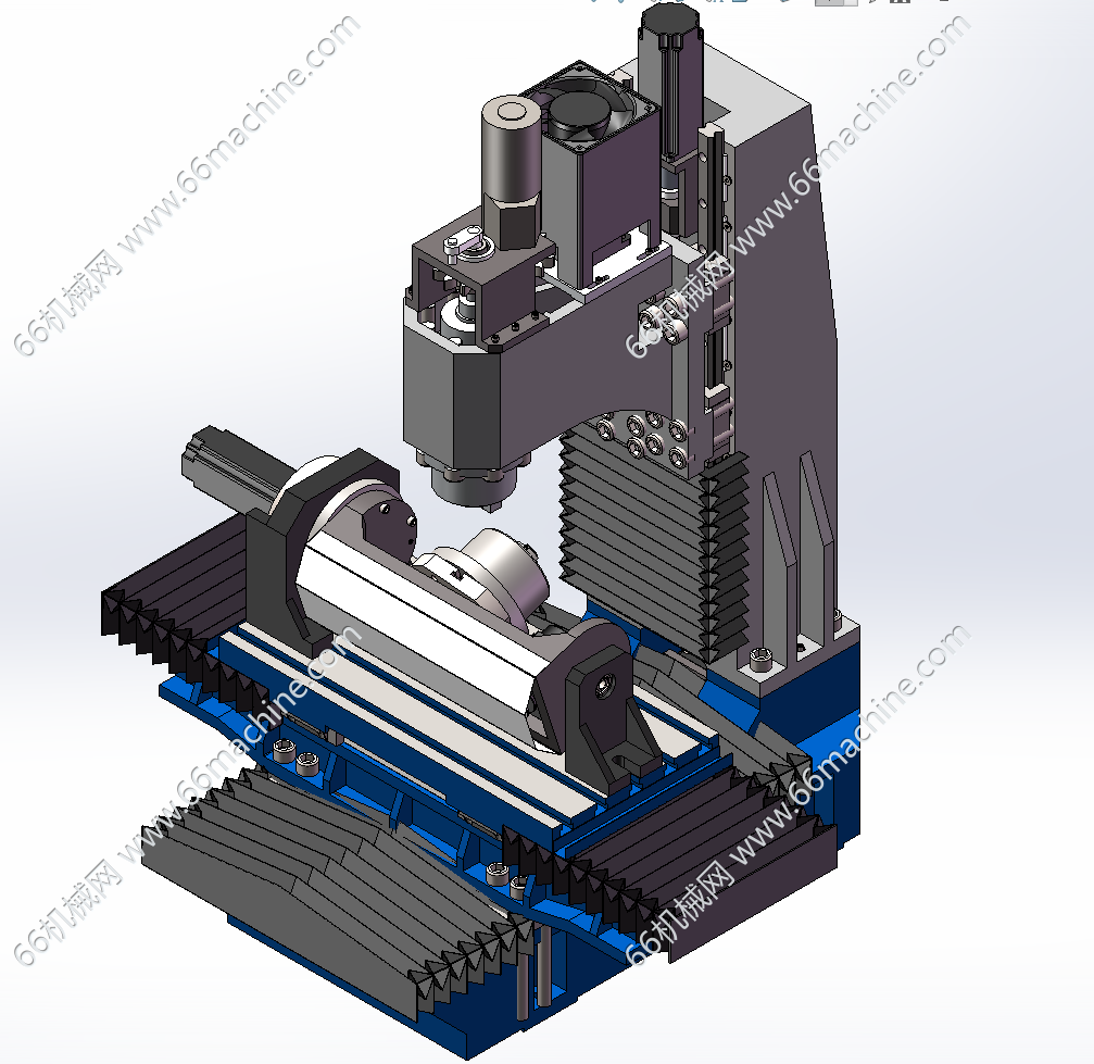 立式四轴数控铣床CNC